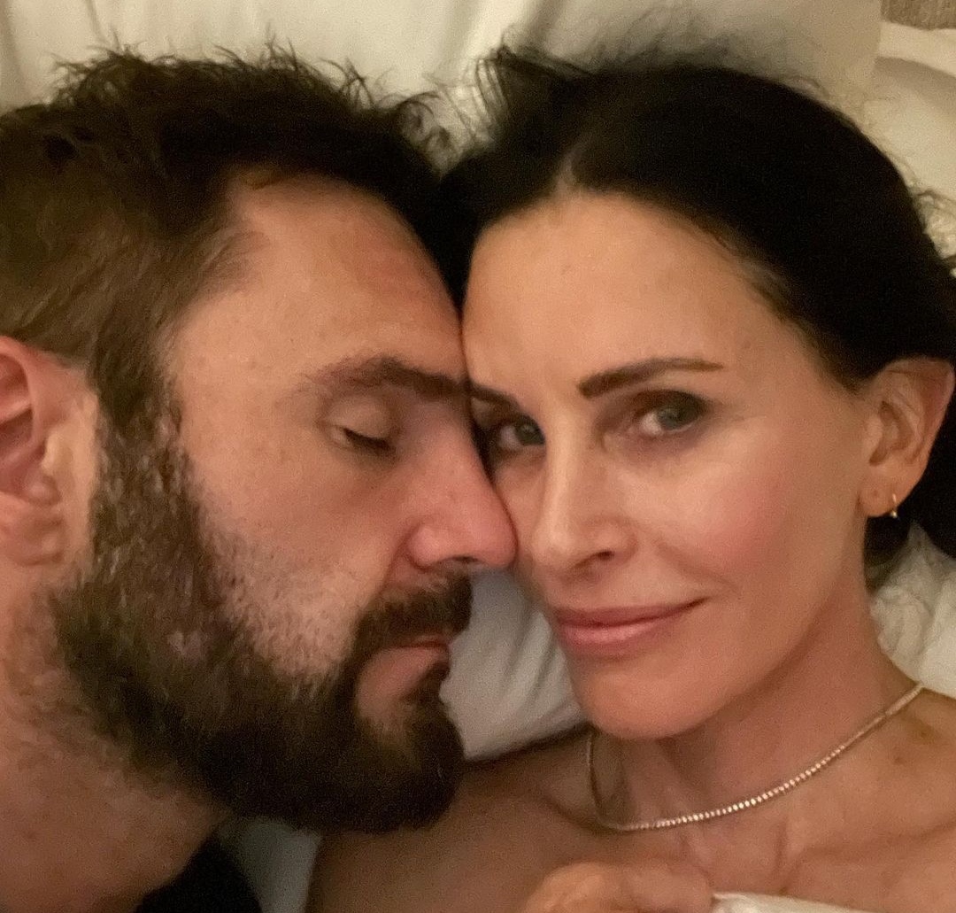 Courteney Cox celebrates eight-year anniversary with Johnny McDaid in Instagram post