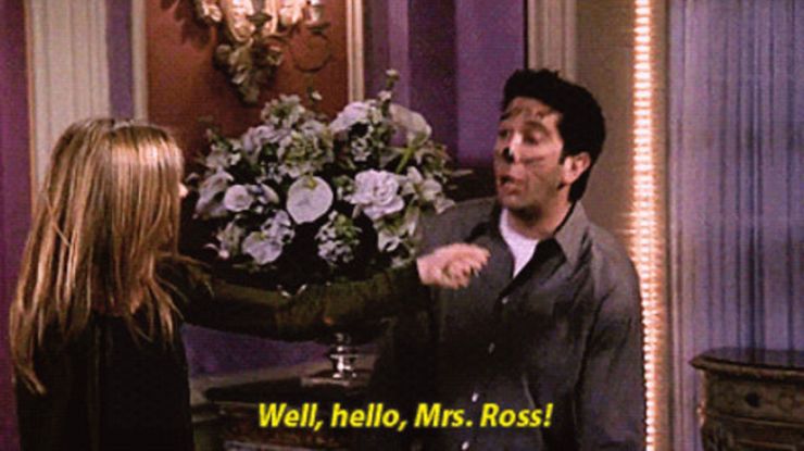 ross and rachel