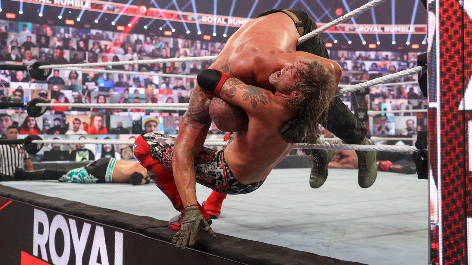 Edge won the 2021 Royal Rumble Match