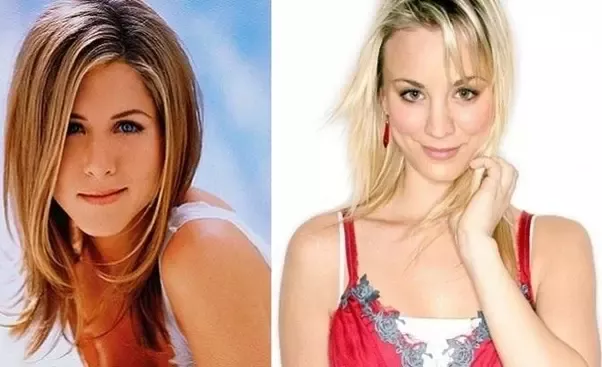 Jennifer Anniston and Kaley