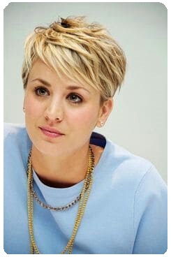 Punky Pixie Hair by Kaley Cuoco