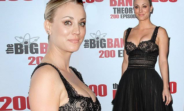 ‘Big Bang Theory’ Star Kaley Cuoco Wore a See-Through Lace Dress and Fans Are Floored 