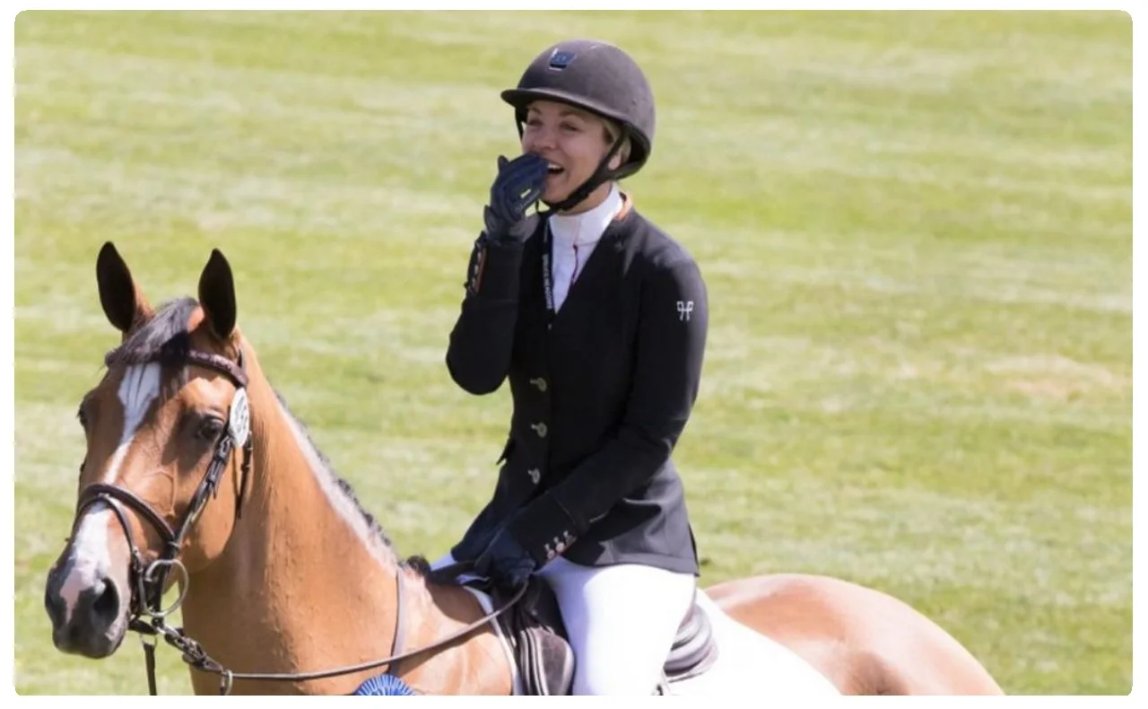 Kaley Cuoco Enjoys Horse Riding