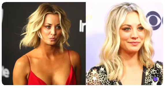 Kaley Cuoco Shows Her Beauty Look