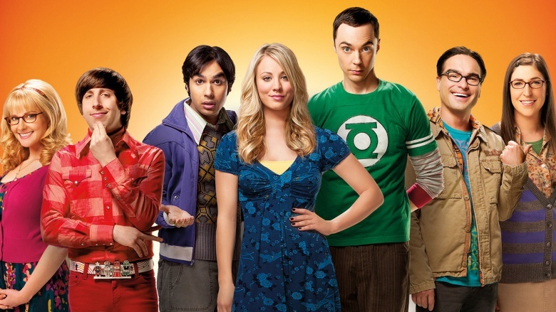 Big Bang Theory is like Friends? How?. The biggest sitcom on TV right now is The Big Bang Theory. It tells the story of four geeks whose lives are turned upside down when a beautiful girl comes into the picture.