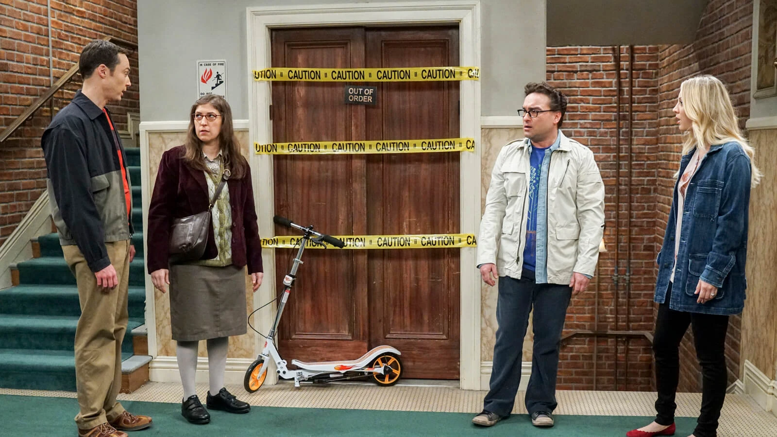 The Broken Elevator in The Big Bang Theory | CBS